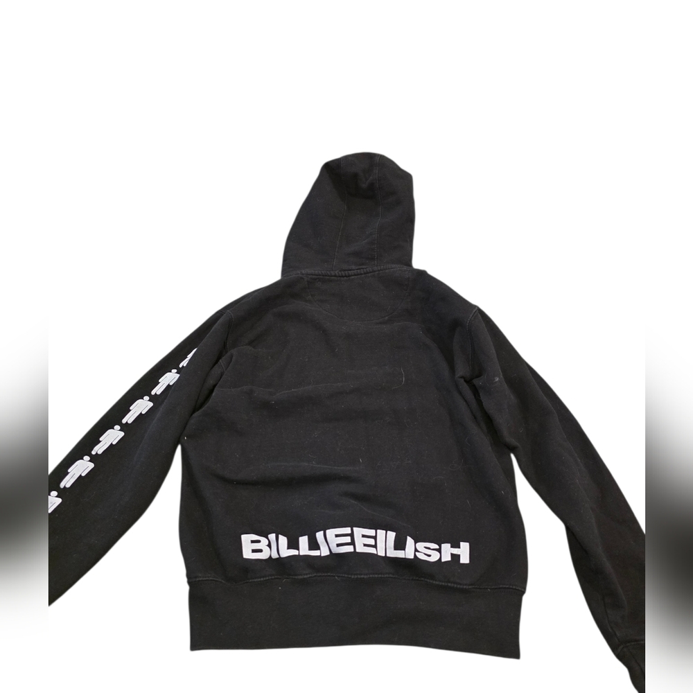 Billie Eilish Official Black Hoodie XS 2019 Tour Merch Graphic Sweatshirt